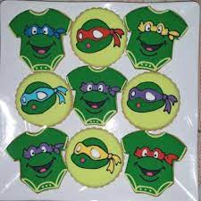 Ninja Turtle Baby Theme For Baby Shower Or Aqiqah Turtle Baby Shower Baby Themes Baby Shower