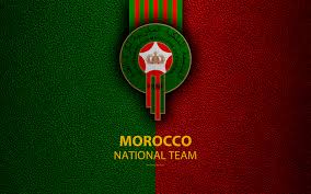 Download Wallpapers Morocco National Football Team 4k Leather Texture Africa Emblem Logo Morocco Football Besthqwallpapers Com National Football Teams National Football Morocco