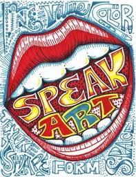 Speak Art Poster Art Room Posters Art Classroom Art Classroom Decor