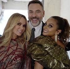 Amanda holden and jamie theakston give away £1m on heart radio. Amanda Holden Stirs Trouble In Chest Baring Gown For Britain S Got Talent Finals Mirror Online