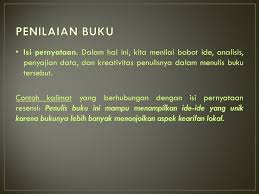 Contoh resensi buku terlengkap mulai dari contoh resensi buku fiksi & non fiksi, buku pengetahuan, buku novel, pelajaran & penjelasannya! Resensi Buku Fiksi Dan Non Fiksi Ppt Download
