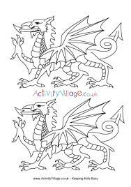 0.65 inch stitch count : Welsh Dragon Templates