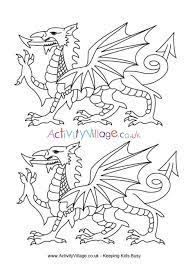 0.65 inch stitch count : Welsh Dragon Templates