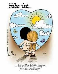Schon Gebraucht Liebe Ist Cartoon Liebe Romantische Liebe