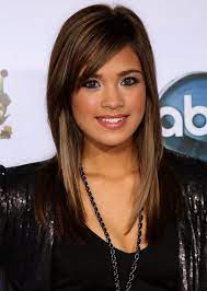Best, dark, very long, wavy, 2013, cool, long hairs are popular with the wavy look, messy look, some are carrying with straight hairs, theses all are the best popular. The Latest Long Hair Trends For 2013 Hairstyles Weekly Long Sleek Hair Sleek Hairstyles Oval Face Hairstyles