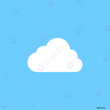 Leere wolke vorlage clipart bild | royalty free vektorgrafiken, vorlagen und bilder zu günstigen preisen. Weisse Wolke Grafik Icon Design Vorlage Illustration Stock Vektorgrafi Crushpixel