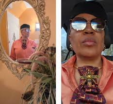 Wearing vintage brooch to cover spot