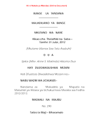 Check spelling or type a new query. Https Www Parliament Go Tz Polis Uploads Documents 1462524967 Hs 8 37 2012 Pdf