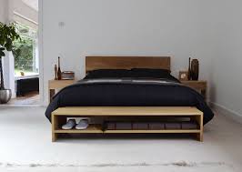 solid wood classic low beds natural bed company oak bedroom oak bedroom furniture wooden bed