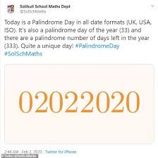 Effective 2007, the local time changes from cst to cdt at 02:00 lst to 03:00 ldt on the second sunday in march, and returns at 02:00 ldt to 01:00 lst on the first sunday in november. 02 02 2020 Is First Palindrome In 909 Years Only Time Date Same Forwards And Backwards This Century Express Informer