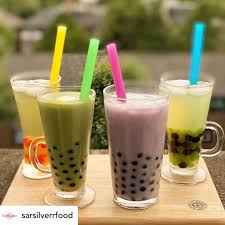 Bubble Tea Bubble Tea Bubbles Glass Of Milk