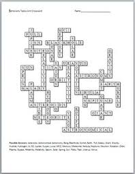 Astronomy Crossword Puzzle Astronomy Topics Astronomy Crossword Puzzle