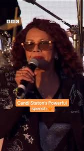 We love you Candi Staton! 🧡 #candistaton #youvegotthelove #glastonbury @