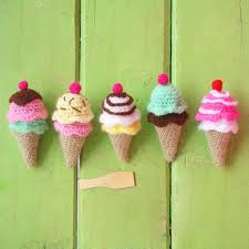 Popular Items For Summer Ice Cream Toy On Etsy Crochet Toys Patterns Crochet Crafts Crochet Projects