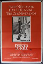 All About Movies - Dressed To Kill Poster Original One Sheet 1980 Michael  Caine Brian De Palma