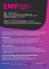 The online community for the meetings, incentives, conferences and exhibitions industry. Exhibition Management Program Maceos