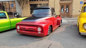 Image result for Radiant Red 1955 Truck