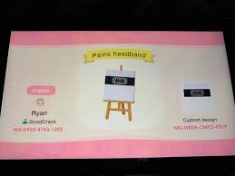 Pains Headband From Naruto Shippuden Acqr Animal Crossing Villagers Animal Crossing Qr Codes Clothes Animal Crossing Qr