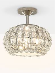 Including downlights, chandeliers, kitchen & bathroom lighting. John Lewis Partners Venus Ceiling Light Crystal And Chrome At John Lewis Partners