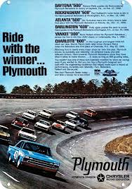 Why does nascar run 40 cars in a race as of 2016? 1966 Richard Petty Hemi Plymouth Belvedere Nascar Race Car Decorative Metal Sign Ebay
