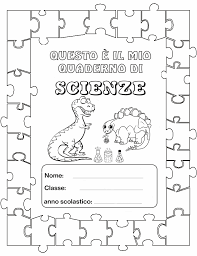 Copertina Di Scienze Dinosauri Copertina Quaderno Le Idee Della Scuola