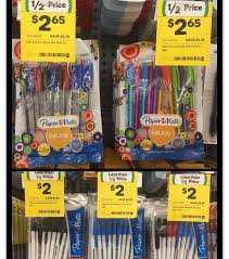 If You Prefer Papermate Pens They Re Also Onsale For Halfprice Or Less At Woolworths Available Until 14 2 17 Paper Mate Half Price Instagram Posts