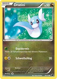 Dragonir ist ein pokémon der stufe 1 und entwickelt sich aus dratini und kann sich selbst wiederum zu dragoran weiterentwickeln. Dratini Pokedex