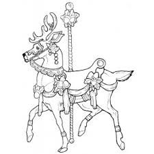 Includes images of baby animals, flowers, rain showers, and more. Carousel Deer Stamplistic