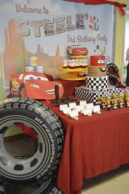 Lightning Mcqueen Themed Birthday Party