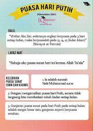 Itu sebabnya nabi muhammad shallallahu 'alaihi wa sallam. Tarikh Tarikh Puasa Putih Sunat Penmerah Dot Com Facebook