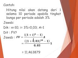 Yayasan tersebut harus melunasi pinjamannya dalam waktu 5 tahun setiap akhir tahun. Anuitas Biasa Dan Anuitas Akan Datang Ppt Download