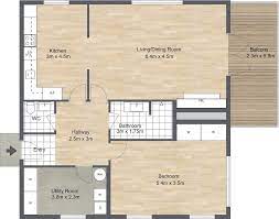 Thousands of house plans and home floor plans from over 200 renowned residential architects and designers. 1 Bedroom Floor Plans Roomsketcher