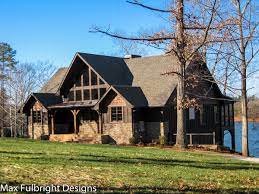 The foyer views extend to the rear of the house and it has a loft above that provides views to the family room and out the rear windows. Appalachia Mountain A Frame Lake Or Mountain House Plan With Photos