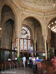 Interieure De La Grande Poste D Alger Islamic Architecture Architecture Africa Travel