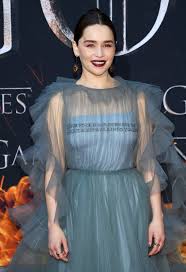 After a guest spot on the bbc drama series doctors, game of thrones marks her first major television role. Emilia Clarke Valentino Gown Game Of Thrones Premiere Popsugar Fashion