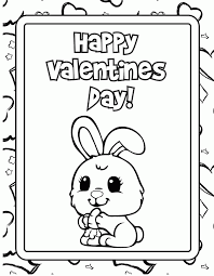 Coloring Pages For Valentines Day Cards Coloring Home