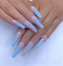 Amazing Gorgeous Nails Art Designs 2019 Blue Acrylic Nails Coffin Nails Designs Acrylic Nails