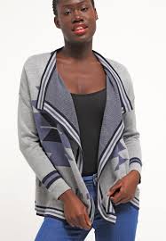 Only Onlnew Cardigan Light Grey Melange Vintage Indigo