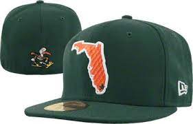 Love This One It Is The State Of Miami After All Miami Hurricanes Dark Green New Era 59fif Miami Hurricanes Football Miami Hurricanes Apparel Miami Hurricanes