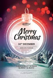 Merry Christmas Flyer Christmas Flyer Template Christmas Poster Design Christmas Flyer
