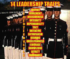 Lead The Marine Way Marine Corps Leadership Traits