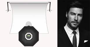 This Simple One Light Overhead Setup Makes For Dramatic Portraits Portrait Lighting Setup Photography Lighting Setup One Light Portrait
