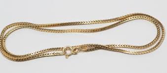 Scegli la consegna gratis per riparmiare di più. Sold Price Balestra Designer Italian Solid 18k Yellow Gold 20 Square Franco Chain April 6 0117 9 00 Am Pdt