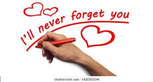 I'll Never Forget You Images, Stock Photos & Vectors | Shutterstock