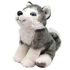 Stuffed Husky Mini Cuddlekins By Wild Republic