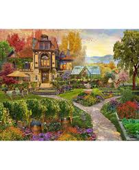 Toynk puppy playtime dog puzzle for adults and kids | 1000 piece jigsaw puzzle. Springbok Puzzles Vineyard Retreat 500 Piece Jigsaw Puzzle Multi Jigsaw Puzzles Cottage Art Landscape
