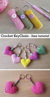 Crochet Keychain In 2020 Virkkaus Kasityo Ilmaiset Virkkausohjeet