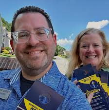 A great afternoon… a HOT 🥵 🌡️ afternoon… in #GreenBrookNJ with volunteers  and friends talking to voters about the importance of this year's election.  Thank you to everyone who came out in