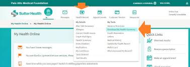 A myhealth records account gives you one, secure place to see your health information, including Sutter Health Epic Ehr Emr Cerner Athenahealth Allscripts Zibdyhealth