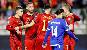 يستهل منتخب بلجيكا صاحب الشعبية الكبيرة في الوطن العربي مشواره بمواجهة قوية أمام المنتخب الروسي في تمام الساعة التاسعة مساء بتوقيت العاصمة المصرية القاهرة، مباراة بلجيكا وروسيا اليوم في الجولة الأولى من دور المجموعات ببطولة كأس الأمم الأوروبية. Ø¨Ù„Ø¬ÙŠÙƒØ§ ØªØ³Ø­Ù‚ Ù‚Ø¨Ø±Øµ ÙˆØªØ­Ù‚Ù‚ Ø§Ù„Ø¹Ù„Ø§Ù…Ø© Ø§Ù„ÙƒØ§Ù…Ù„Ø© ÙÙŠ ØªØµÙÙŠØ§Øª ÙŠÙˆØ±Ùˆ 2020